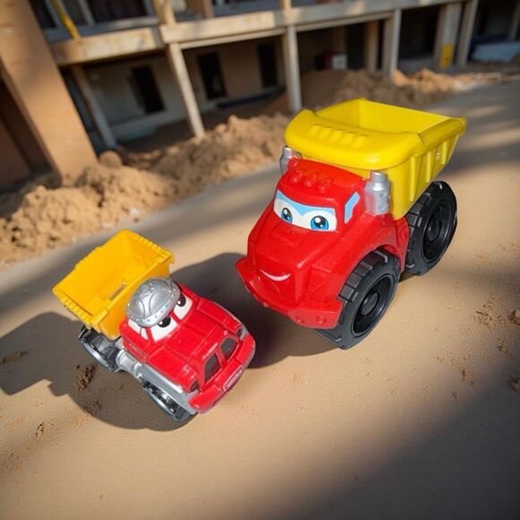 Toddler Vehicles Lil Chuck VTech Toot & Go Go Racer Fisher Price Cars Lot A38 - Picture 3 of 7